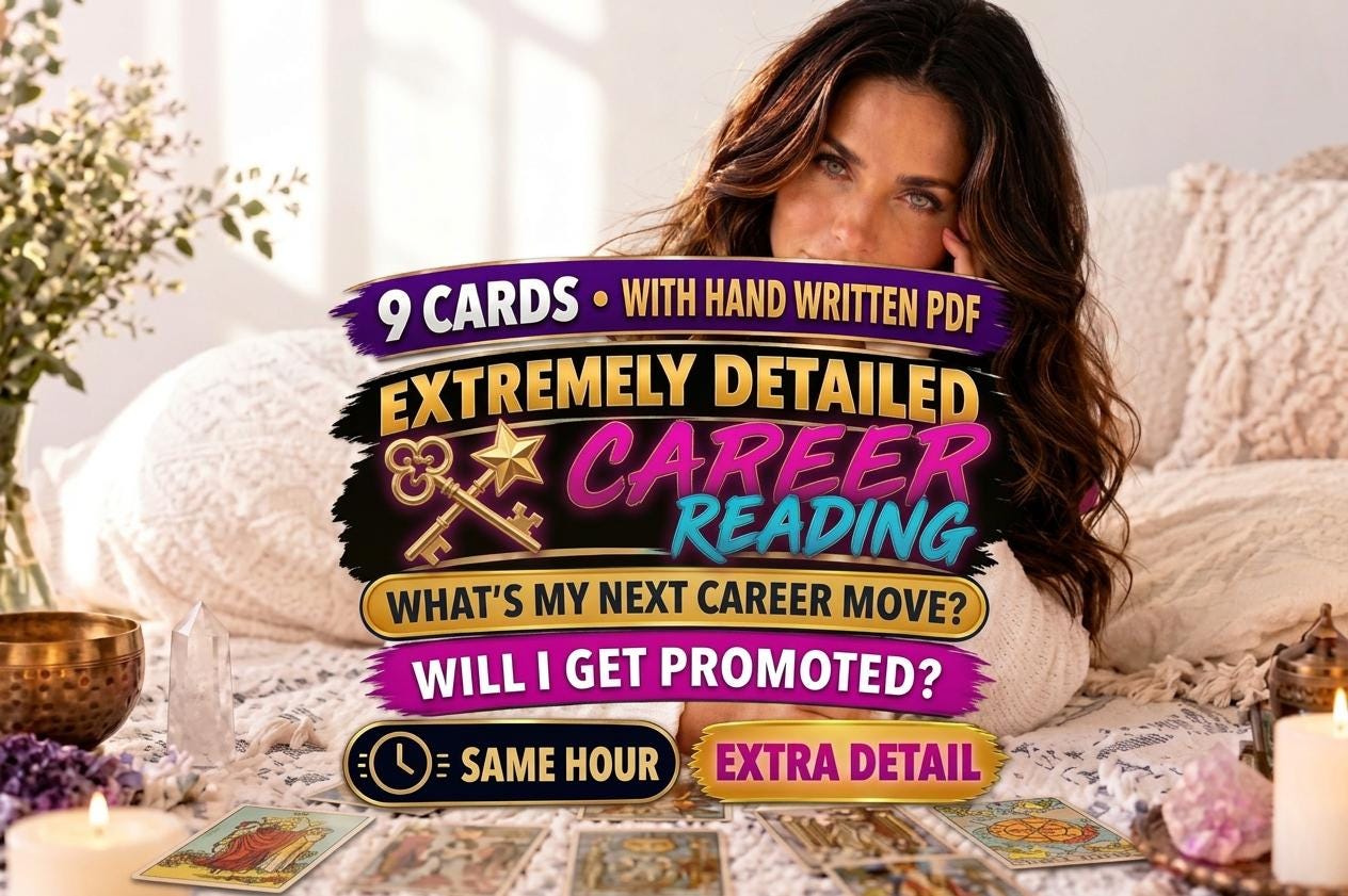 Umfassende Karriere-Tarot-Legung: Job, Arbeit, Geschäftseinsichten innerhalb einer Stunde (Schriftlich) (11)